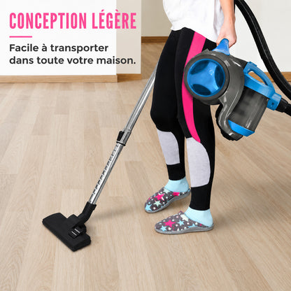 Aspirateur Traîneau Sans Sac Cyclone – 1200 W – Technologie Cyclonique – Bac 3 L