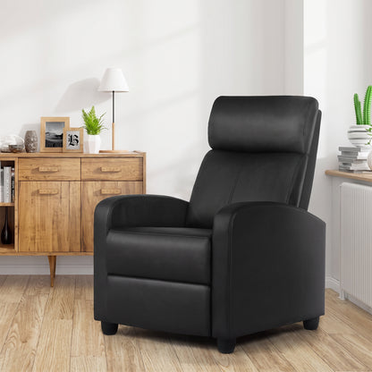 Fauteuil de Relaxation Inclinable Cosy – Similicuir – 3 Positions – Repose-pieds Intégré – 120 kg