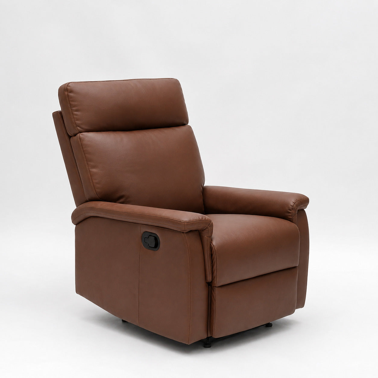 Fauteuil Relax Inclinable Harmony – Similicuir Cuir – Repose-pieds Intégré – 150 kg