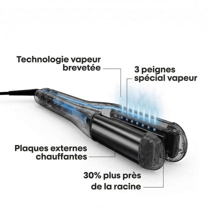 Lisseur boucleur vapeur SteamHair