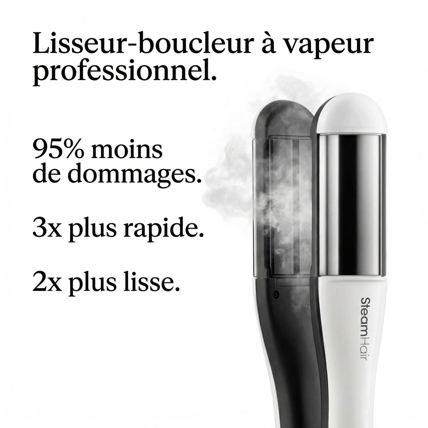 Lisseur boucleur vapeur SteamHair