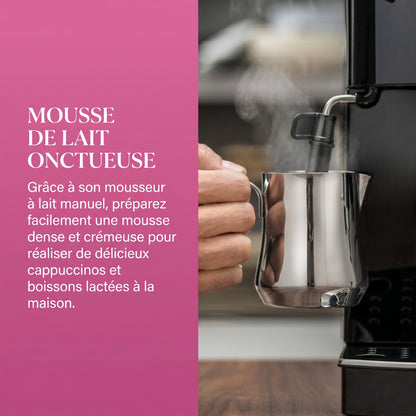 Machine à Café Automatique avec Mousseur à Lait – Passion Café Maestro