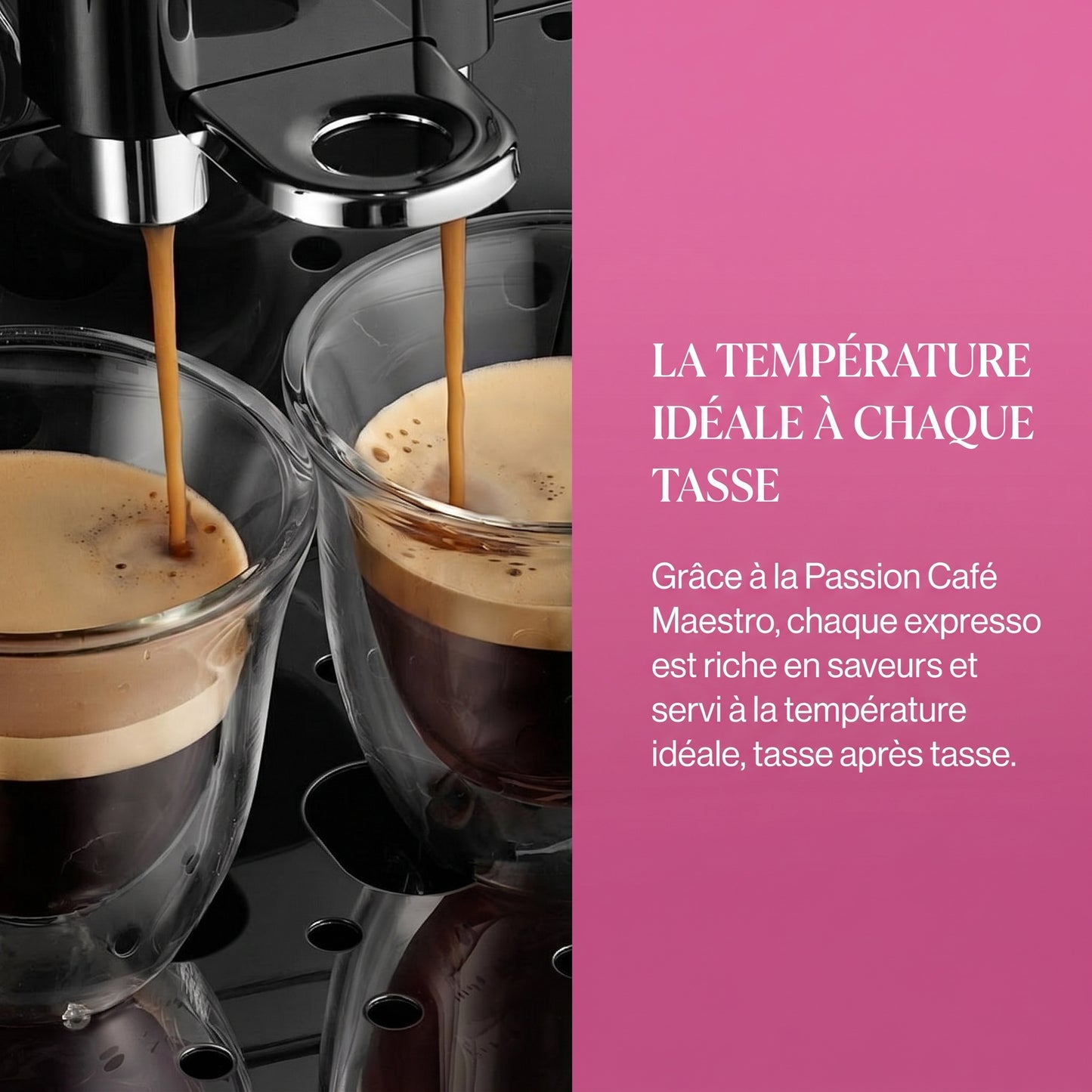 Machine à Café Automatique avec Mousseur à Lait – Passion Café Maestro