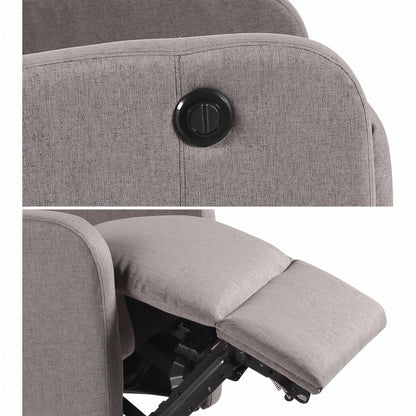 Fauteuil de Relaxation Électrique Élite – Inclinaison Motorisée – Repose-pieds Intégré – 200 kg