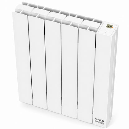 Radiateur Électrique Passion Maison Flow 1000 W – Inertie Fluide – Horizontal Blanc
