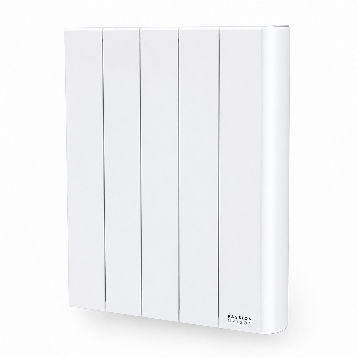 Radiateur Électrique Connecté Passion Maison Origin 1000 W – Inertie Céramique – Horizontal Blanc