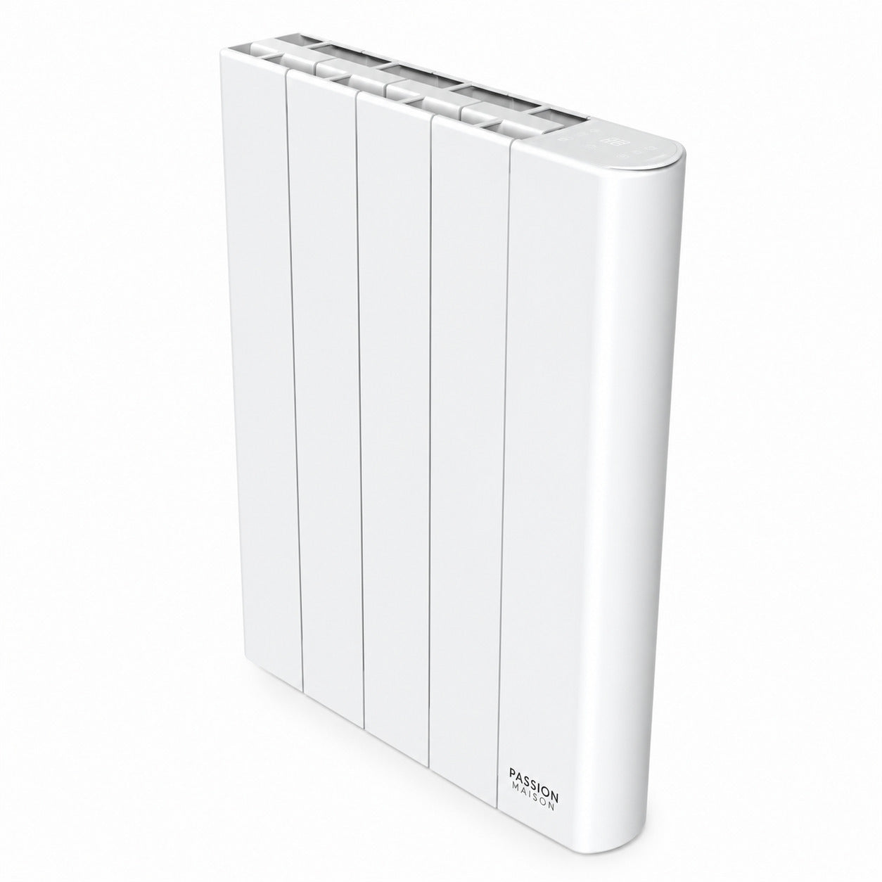 Radiateur Électrique Connecté Passion Maison Origin 1000 W – Inertie Céramique – Horizontal Blanc